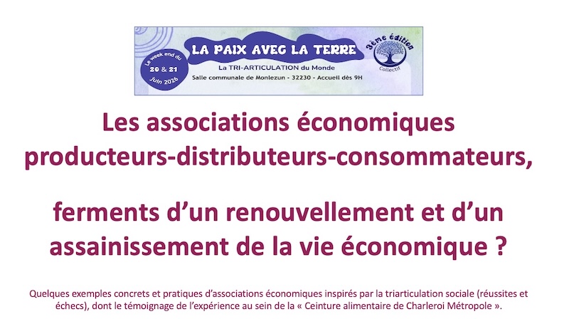 Associations économiques